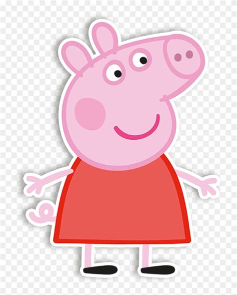 Peppa Pig Adorno Movil De Cartón C1 Pza Peppa Pig Vector Png