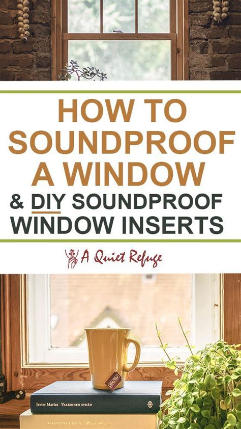 How to soundproof a window and diy soundproof window inserts – Artofit