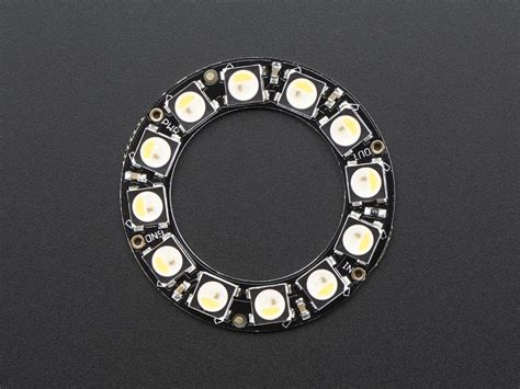 Neopixel Ring Led Rgbw Con Driver Integrati Opencircuit