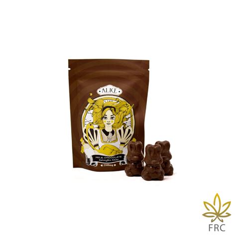 Alice Mushroom Milk Chocolate Psilocybin Chocolate Same Day Delivery