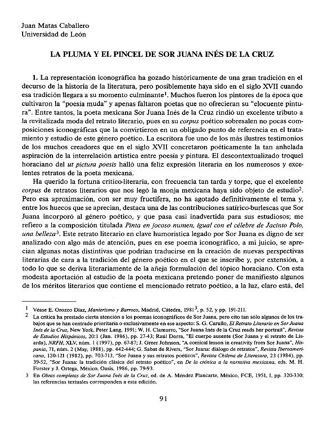 LA PLUMA Y EL PINCEL DE SOR JUANA INÉS DE LA CRUZ