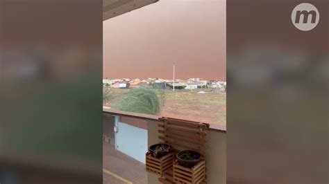 Tempestade De Areia Assusta Moradores De Tr S Lagoas Youtube