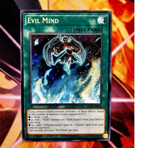 Đỗ Lạc Shop Thẻ Bài Yugioh Spell Evil Mind Lds3 En037 Common Shopee Việt Nam