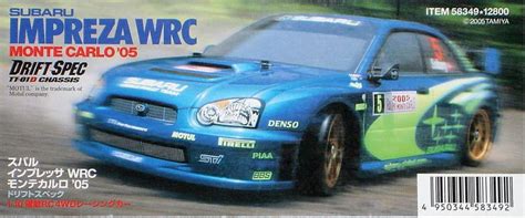 Subaru Impreza Wrc Monte Carlo Drift Specification From