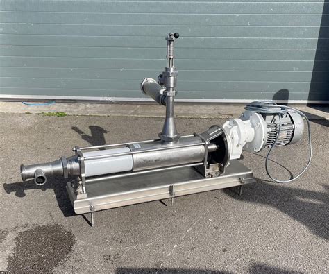 hygienic mono pump type hmasrma  dairy process  packaging