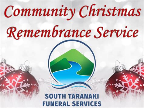 A Time To Remember At Christmas South Taranaki Funeral Services