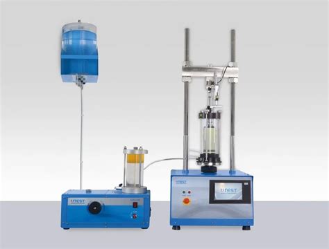 Blue Mild Steel Triaxial Testing Apparatus Kg Automation Grade