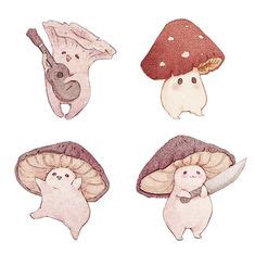 77 Mushroom Men & Maidens ideas | creature design, creature art ...