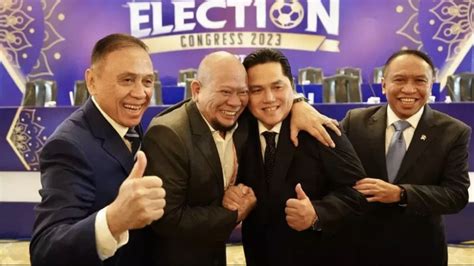 Erick Thohir Terpilih Jadi Ketua Umum Pssi