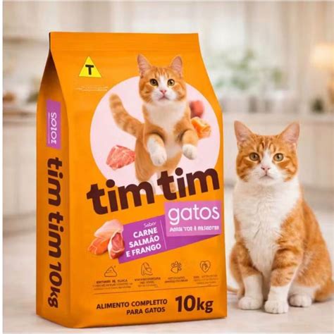 Ração De Gato Barata E Boa - RAÇAO PARA GATOS TIMTIM CAT [BARATA!!!] | Shopee Brasil