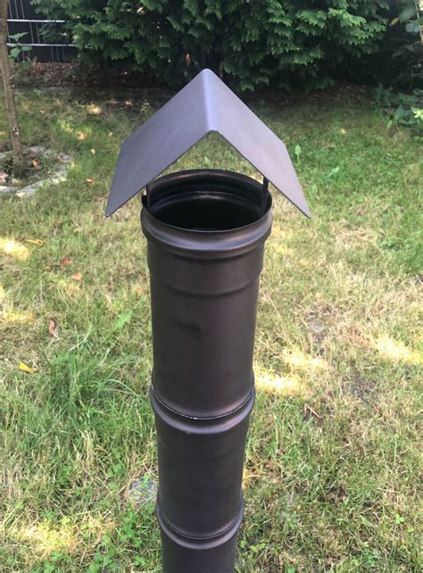 Utschak + Kasan 12 L (40 cm) Казан Ofen Kazan mit ROHR 2 mm Stahl ...