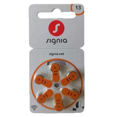 Signia Hearing Aid Battery Size Pack Of Batteries Non Brand