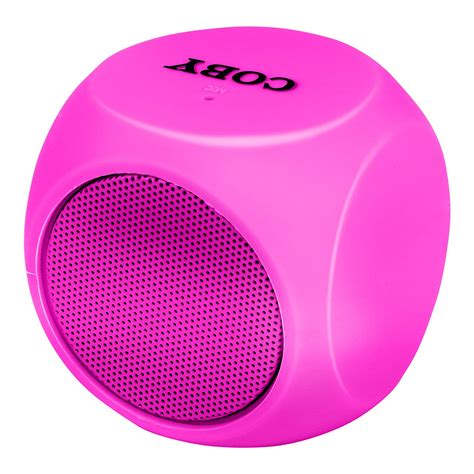 Coby Cube Mini Bluetooth Speaker Black N4 Free Image Download