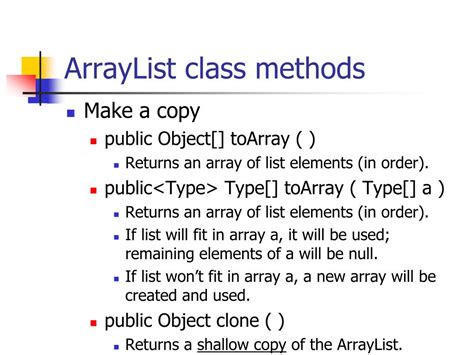 Ppt Generics And The Arraylist Class Powerpoint Presentation Free Download Id 748597