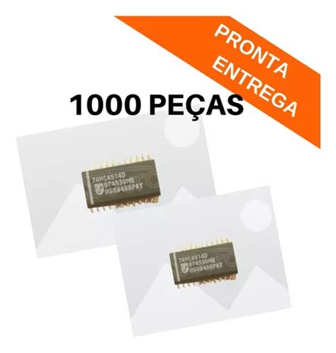 Kit 1000 Peças Circuito Integrado 74hc4514d Smd Soic 24