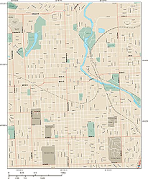 Sioux-Falls-SD-Downtown by Map Resources