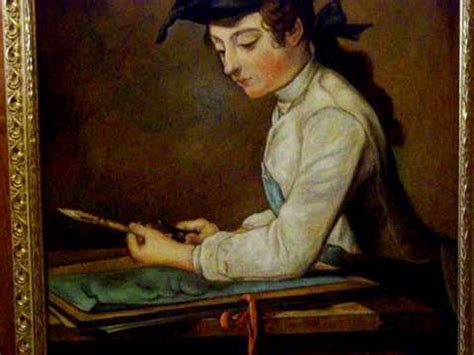 Copia Di Chardin Il Giovane Disegnatore Arte Francese Youtube