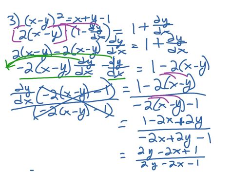 Calculus Implicit Derivative Math Calculus Derivatives And