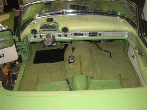 1956 Ford Thunderbird interior refresh