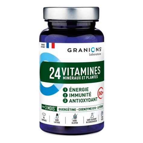 Granions Vitamines Min Raux Et Plantes Comprim S