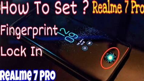 How To Set Fingerprint Lock In Realme Pro How To Set Fingerprint