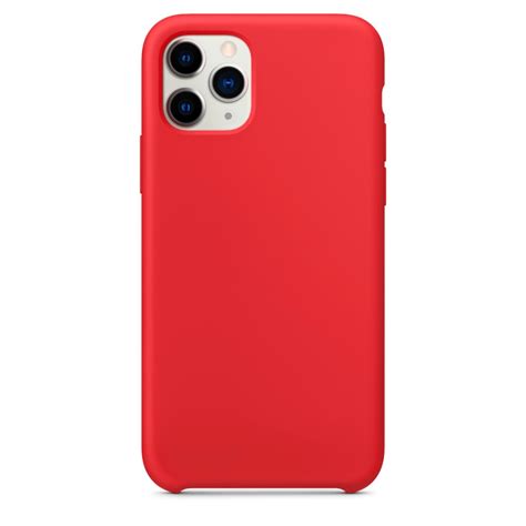 Capa Case Capinha Para Iphone Silicone Aveludada Vermelha Submarino