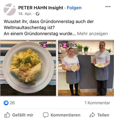 Restaurants Planen Aktionswochen Zum Welt Maultaschen Tag Oma