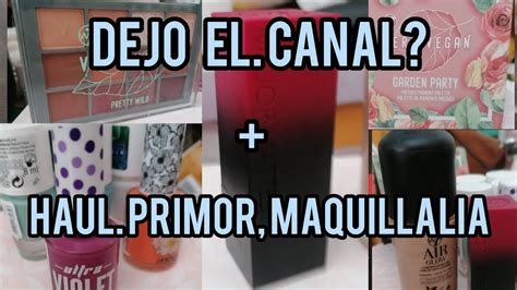 CIERRO EL CANAL LO DEJO HAUL PRIMOR Y MAQUILLALIA MUCHO MAQUILLAJE