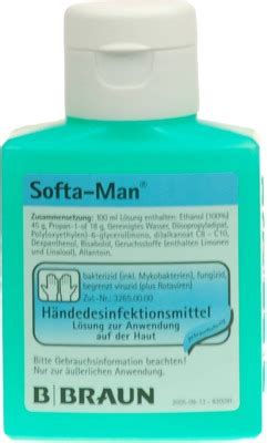 SOFTA MAN Händedesinfektion Kittelflasche Lösung 100 ml online kaufen