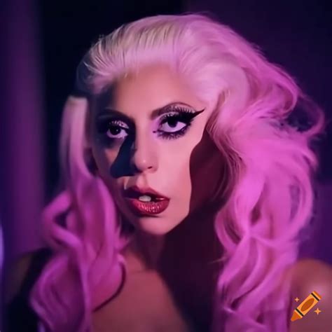 Screenshot From Lady Gagas Replay Music Video On Craiyon