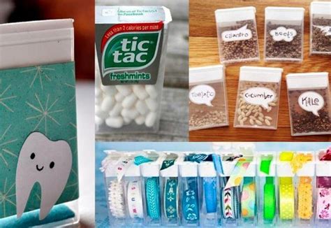 Ideas Pr Cticas Con Cajas De Tic Tac En Cajas Ideas