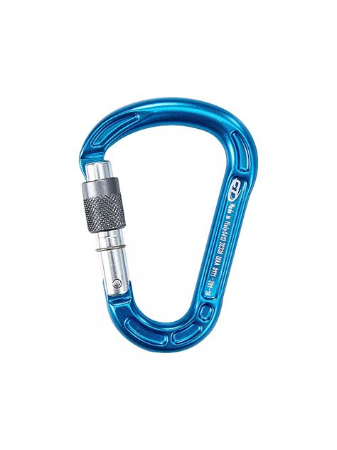 CLIMBING TECHNOLOGY Karabiner Concept SG HMS Screwgate Blau