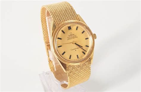 18CT GOLD OMEGA CONSTELLATION | Point Jewellery Exchange