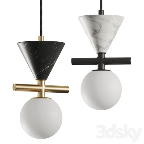 3DSKY Aromas Del Campo Oneta Pendant Lamp 3D Model NEW UPDATE 2023