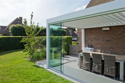 Pergola So With Glass Sliding Walls Inspiration Winsol