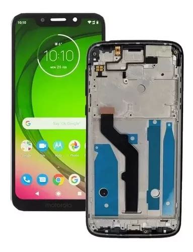 Tela Touch Lcd Frontal Para Moto G Play Xt C Aro Cola Frete Gr Tis