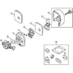 BG86 C E Blower Parts Stihl Petrol Blower Parts BG Stihl Blowers