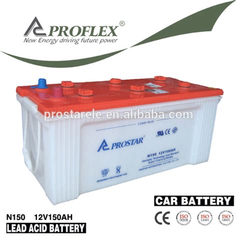 12v 100ah Dry Charged Battery Auto Baterias Car Battery High Quality