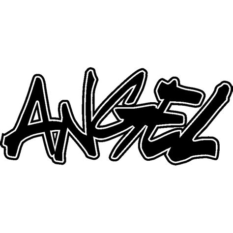 Angel Graffiti Letters