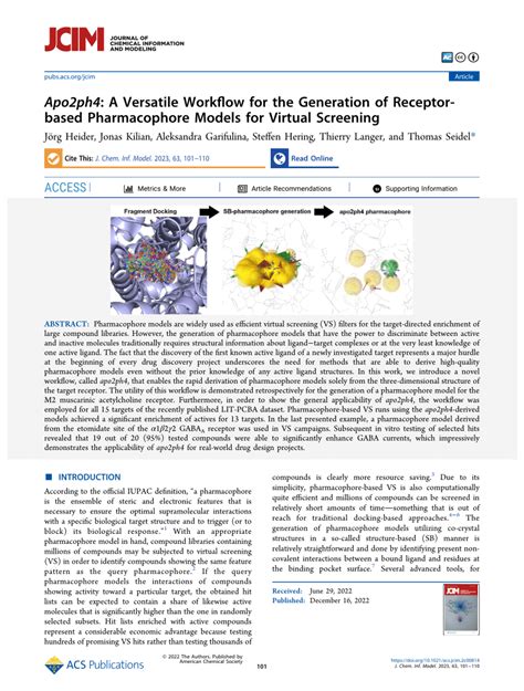 Pdf Apo Ph A Versatile Workflow For The Generation Of Receptor