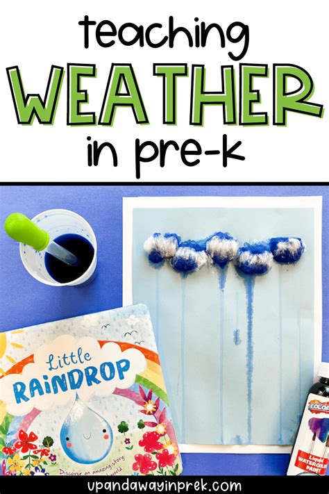 3 INTERACTIVE Books & Crafts to Teach Weather in Pre-K - Up & Away in Pre-K