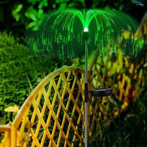 Rgb Solar Jellyfish Outdoor Lamps For Garden Color Changing Outdoor