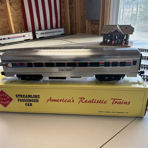 Aristocraft Trains G Scale Amtrak Coach 2306 Chicago Streamline