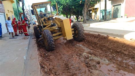 Prefeitura de Ilhéus retoma obras de pavimentação e drenagem das ruas