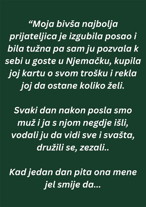 Moja bivša najbolja prijateljica je izgubila posao Balaševizam