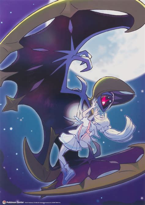 Lillie And Lunala Pokémon Sun And Moon Pokemon Art Pokemon Sun Pokemon Moon