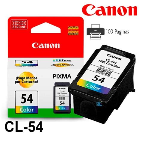 Tinta Canon Cl Color Pixma E E Original G Limagars Peru