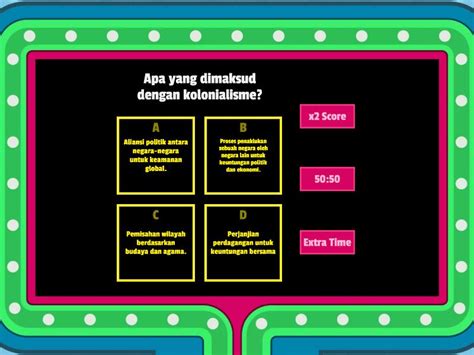 Kolonialisme Imperialisme Bangsa Barat Di Indonesia Gameshow Quiz