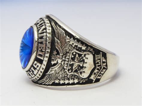 US Air Force Ring , Sterling Silver 925 , Gift , Military Ring ...