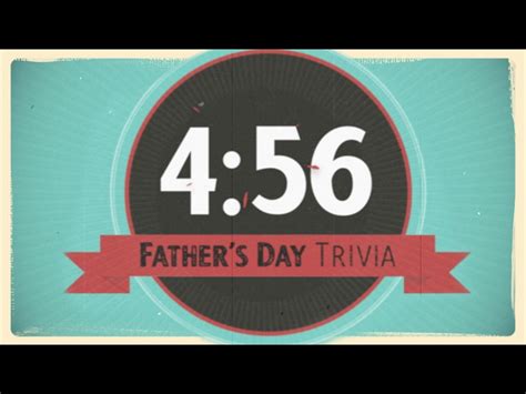 Fathers Day Trivia Countdown 3 James Grocho Worshiphouse Media